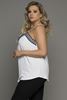 Picture of PLUS SIZE WHITE SUN TANK TOP